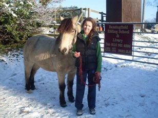 Cat and Toffee at the main gate.